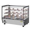 Buffalo Nablatowa witryna grzewcza 160L, 30 do 90°C, 1.5kW, z prostą szybą Buffalo HW924, 568x856x(h)686 mm