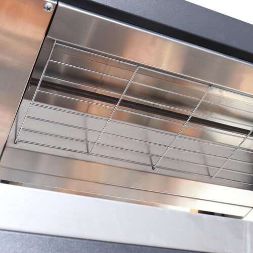 Buffalo Nablatowa witryna grzewcza 30 do 90°C, 1.5kW, z prostą szybą Buffalo HW926, 739x600x(h)947 mm Buffalo Nablatowa witryna grzewcza 30 do 90°C, 1.5kW, z prostą szybą Buffalo HW926, 739x600x(h)947 mm