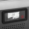 Buffalo Nablatowa witryna grzewcza 96L, 30 do 90°C, 1kW, z szybą skośną Buffalo HW927, 484x574x(h)662 mm