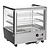 Buffalo Nablatowa witryna grzewcza 120L, 30 do 90°C, 1.1kW, z prostą szybą Buffalo HW923, 568x678x(h)686 mm