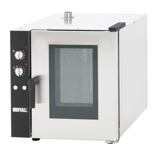 Buffalo Piec konwekcyjny z nawilżaniem 5x 1/1 GN, elektryczny, 9.2kW, 400V, do 250°C, Buffalo CU768 Buffalo Piec konwekcyjny z nawilżaniem 5x 1/1 GN, elektryczny, 9.2kW, 400V, do 250°C, Buffalo CU768