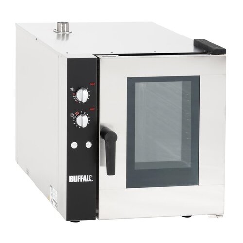 Buffalo Piec konwekcyjny z nawilżaniem 5x 1/1 GN, elektryczny, 9.2kW, 400V, do 250°C, Buffalo CU768 Buffalo Piec konwekcyjny z nawilżaniem 5x 1/1 GN, elektryczny, 9.2kW, 400V, do 250°C, Buffalo CU768