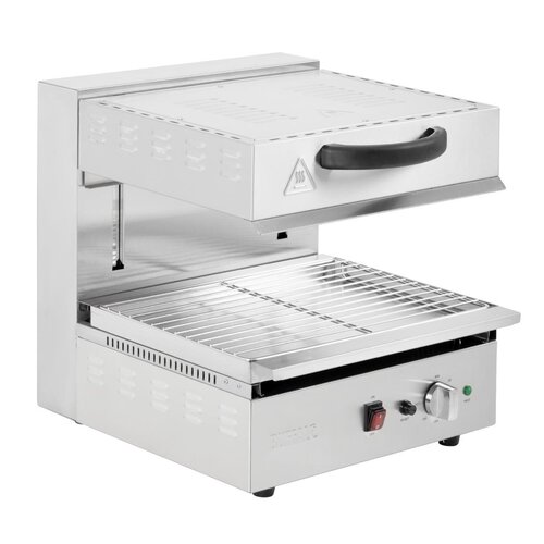 Buffalo Salamander elektryczny 2.8kW, 240V, do 300°C, 509x450x(h)500 mm, Buffalo HX584