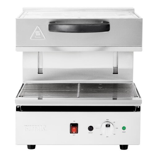 Buffalo Salamander elektryczny 2.8kW, 240V, do 300°C, 509x450x(h)500 mm, Buffalo HX584