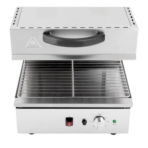 Buffalo Salamander elektryczny 2.8kW, 240V, do 300°C, 509x450x(h)500 mm, Buffalo HX584