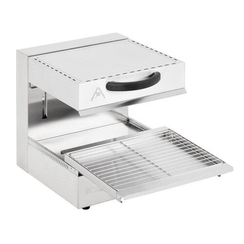 Buffalo Salamander elektryczny 2.8kW, 240V, do 300°C, 509x450x(h)500 mm, Buffalo HX584