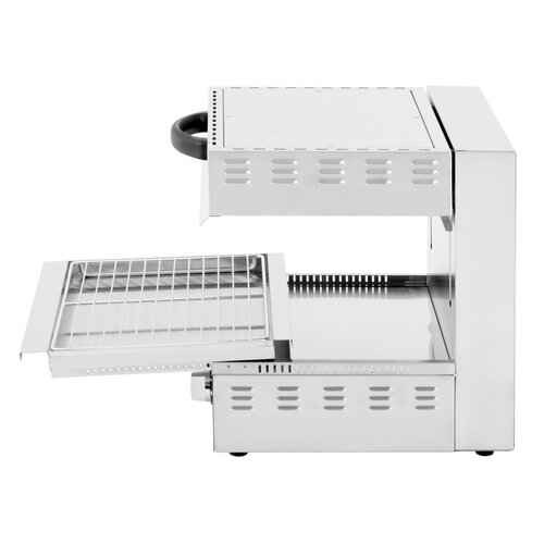 Buffalo Salamander elektryczny 2.8kW, 240V, do 300°C, 509x450x(h)500 mm, Buffalo HX584