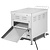 Buffalo Toster przelotowy 2.6kW, Buffalo CU628, srebrny