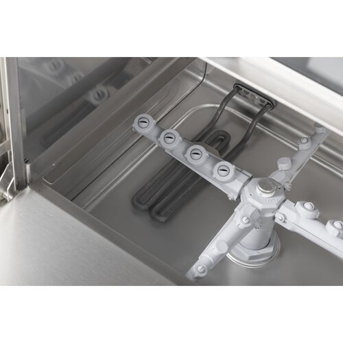 Buffalo Zmywarka do szkła 400x400 mm, Buffalo HC517 z pompą spustową, 3.3 kW