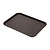 Cambro Antypoślizgowa prostokątna taca do serwowania 450x650 mm, z włókna szklanego, Cambro DK247, brązowa