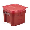 Cambro Pokrywka do pojemnika na żywność 220x220 mm, Cambro FreshPro CU145, czerwona Cambro Pokrywka do pojemnika na żywność 220x220 mm, Cambro FreshPro CU145, czerwona