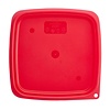 Cambro Pokrywka do pojemnika na żywność 220x220 mm, Cambro FreshPro CU145, czerwona Cambro Pokrywka do pojemnika na żywność 220x220 mm, Cambro FreshPro CU145, czerwona
