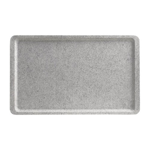 Cambro Prostokątna taca do serwowania 325x530 mm, Cambro Versa CJ638, szara Cambro Prostokątna taca do serwowania 325x530 mm, Cambro Versa CJ638, szara