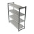 Cambro Regał magazynowy z 4 półkami gretingowymi 610x(h)1830 mm, Cambro FR135