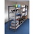 Cambro Regał magazynowy z 4 półkami gretingowymi 610x(h)1830 mm, Cambro FR135
