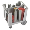 Cambro Wózek do transportu talerzy do 360 talerzy 727x727.2x(h)809.8 mm, Cambro CJ636