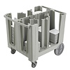 Cambro Wózek do transportu talerzy do 460 talerzy 730x960x(h)810 mm, Cambro CL723