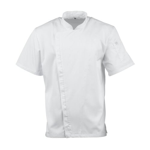 Chef Works Koszula kucharska z krótkim rękawem Chef Works Cannes BB669-S rozmiar: S biała