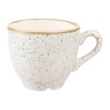 Churchill Filiżanka 100 ml z porcelany, Churchill Stonecast Barley White CY861, biała (12 szt.)