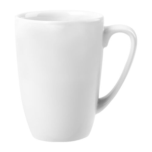 Churchill Kubek porcelanowy Churchill White FF631, biały (12 szt.)