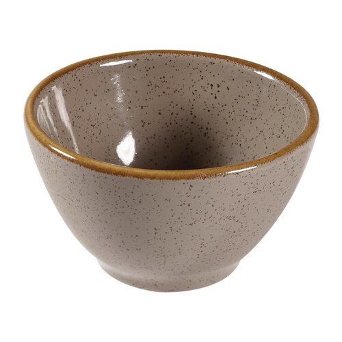 Churchill Miseczka do dipów z porcelany 113 ml, Churchill Stonecast Grey FA585 brązowa (12 szt.) Churchill Miseczka do dipów z porcelany 113 ml, Churchill Stonecast Grey FA585 brązowa (12 szt.)