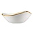 Churchill Miska trójkątna z porcelany 205 mm, Churchill Stonecast Duck Egg DK508, niebieska (12 szt.)