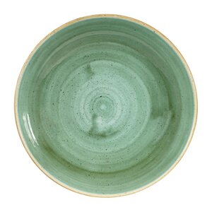Churchill Miska z porcelany 1.14L, Ø248 mm, Churchill Stonecast Samphire Green DF998, zielona (12 szt.)
