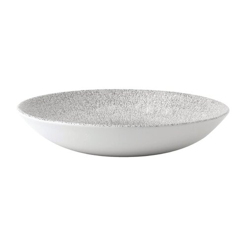 Churchill Miska z porcelany 1.14L, Ø248 mm, Churchill Raku Jasper Grey FD878, szara (12 szt.)