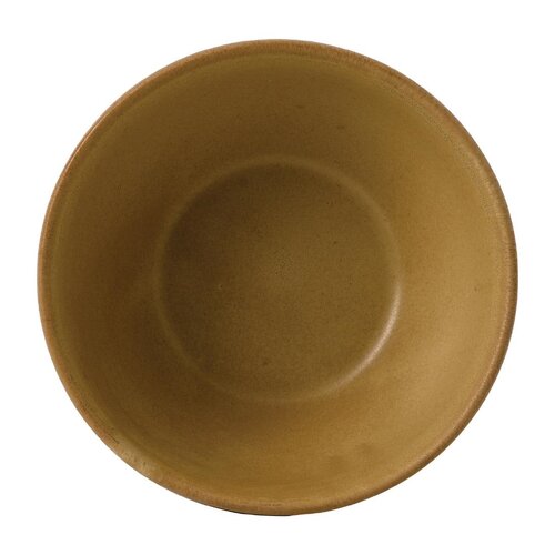 Churchill Miska z porcelany 400 ml, Ø130 mm, Churchill Petra Sand Contour FJ690, beżowa (12 szt.)