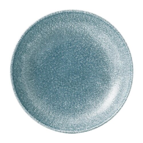 Churchill Miska z porcelany Ø248 mm, Churchill Raku Topaz Blue Chefs DE888, niebieska (12 szt.)
