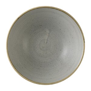 Churchill Miska z porcelany Ø191 mm, Churchill Super Vitrified Stonecast Grey HX025, szara (6 szt.)
