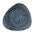 Churchill Talerz płytki 229 mm, z porcelany, trójkątny, Churchill Stonecast Blueberry DW363 (12 szt.)