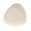 Churchill Talerz płytki 254 mm, z porcelany, trójkątny, Churchill Stonecast Nutmeg DW372 (12 szt.)