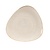 Churchill Talerz płytki 254 mm, z porcelany, trójkątny, Churchill Stonecast Nutmeg DW372 (12 szt.)