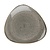Churchill Talerz płytki 315 mm, z porcelany, trójkątny, Churchill Stonecast Grey DK558 (6 szt.)