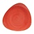 Churchill Talerz płytki 254 mm, z porcelany, trójkątny, Churchill Stonecast Berry Red DW367 (12 szt.)