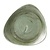 Churchill Talerz płytki 254 mm, z porcelany, trójkątny, Churchill Stonecast Patina Burnished Green FD866 (12 szt.)