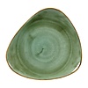Churchill Talerz płytki 305 mm, z porcelany, trójkątny, Churchill Stonecast Samphire Green DY046 (6 szt.)