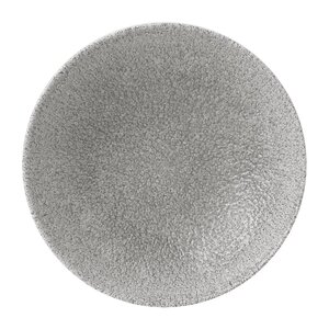 Churchill Talerz płytki Ø165 mm, z porcelany, okrągły, Churchill Raku Jasper Grey FD879 (12 szt.)
