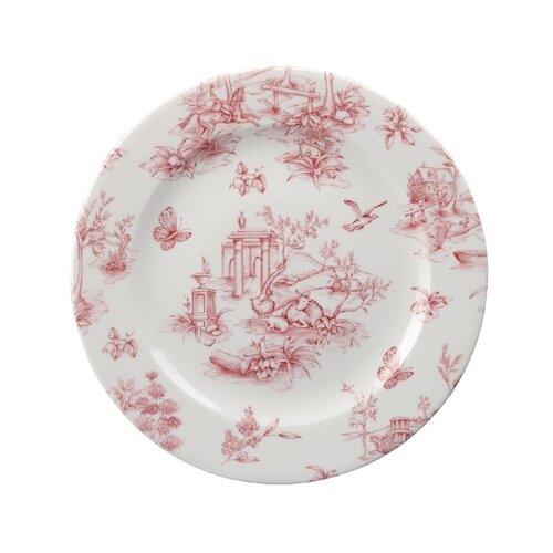 Churchill Talerz płytki Ø210 mm, z porcelany, okrągły, Churchill Toile Cranberry GF612 (6 szt.) Churchill Talerz płytki Ø210 mm, z porcelany, okrągły, Churchill Toile Cranberry GF612 (6 szt.)