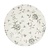 Churchill Talerz płytki Ø210 mm, z porcelany, okrągły, Churchill Rose Chintz Grey DA666 (6 szt.)