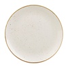 Churchill Talerz płytki Ø228 mm, z porcelany, okrągły, Churchill Super Vitrified Stonecast Barley White HX015 (12 szt.)