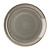 Churchill Talerz płytki Ø228 mm, z porcelany, okrągły, Churchill Super Vitrified Stonecast Grey HX023 (12 szt.)