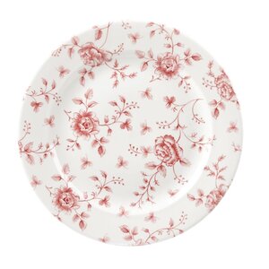 Churchill Talerz płytki Ø276 mm, z porcelany, okrągły, Churchill Rose Chintz Cranberry FF715 (6 szt.) Churchill Talerz płytki Ø276 mm, z porcelany, okrągły, Churchill Rose Chintz Cranberry FF715 (6 szt.)