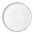 Churchill Talerz płytki z wysokim rantem Ø232 mm, z porcelany, okrągły, Churchill Stonecast Barley White FJ916 (6 szt.)