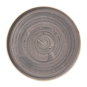 Churchill Talerz płytki z wysokim rantem Ø275 mm, z porcelany, okrągły, Churchill Stonecast Grey FJ918 (6 szt.) Churchill Talerz płytki z wysokim rantem Ø275 mm, z porcelany, okrągły, Churchill Stonecast Grey FJ918 (6 szt.)