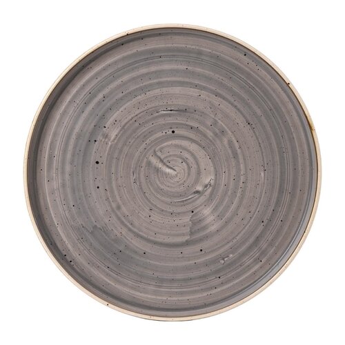 Churchill Talerz płytki z wysokim rantem Ø275 mm, z porcelany, okrągły, Churchill Stonecast Grey FJ918 (6 szt.) Churchill Talerz płytki z wysokim rantem Ø275 mm, z porcelany, okrągły, Churchill Stonecast Grey FJ918 (6 szt.)