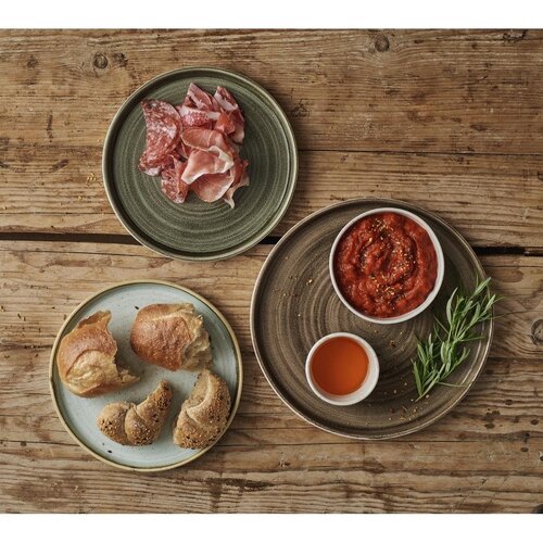 Churchill Talerz płytki z wysokim rantem Ø275 mm, z porcelany, okrągły, Churchill Stonecast Grey FJ918 (6 szt.) Churchill Talerz płytki z wysokim rantem Ø275 mm, z porcelany, okrągły, Churchill Stonecast Grey FJ918 (6 szt.)