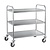 Craven Wózek kelnerski 3-poziomowy, ze stali nierdzewnej 571x821x(h)970 mm, Craven P479