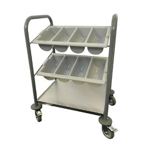 Craven Wózek na sztućce 3-poziomowy 425x560x(h)840 mm, Craven P100 Craven Wózek na sztućce 3-poziomowy 425x560x(h)840 mm, Craven P100